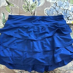 Ideology Blue Layered Women's Skort